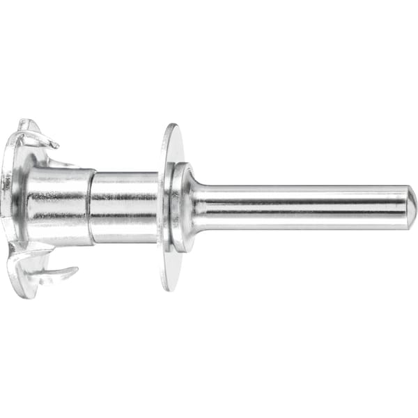 Pferd POLICLEAN Drive Arbor - 3/8" Shank, 1/2" Bore - Double Wheel 44839 - main